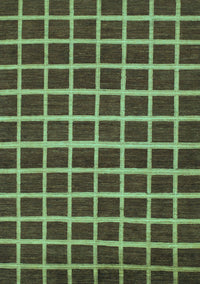 Checkered Turquoise Modern Rug, abs1418turq