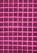 Machine Washable Checkered Pink Modern Rug, wshabs1418pnk