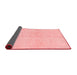 Solid Red Modern Area Rugs