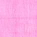 Square Solid Pink Modern Rug, abs1419pnk