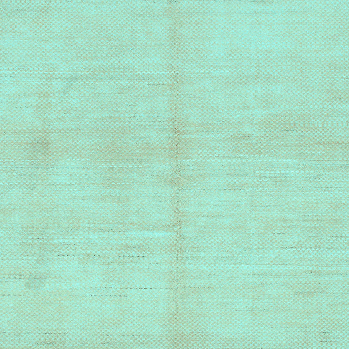 Square Machine Washable Solid Light Blue Modern Rug, wshabs1419lblu