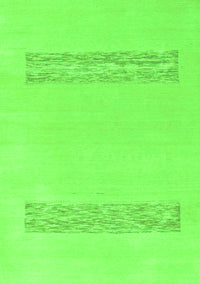 Solid Green Modern Rug, abs141grn