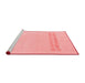 Modern Red Washable Rugs