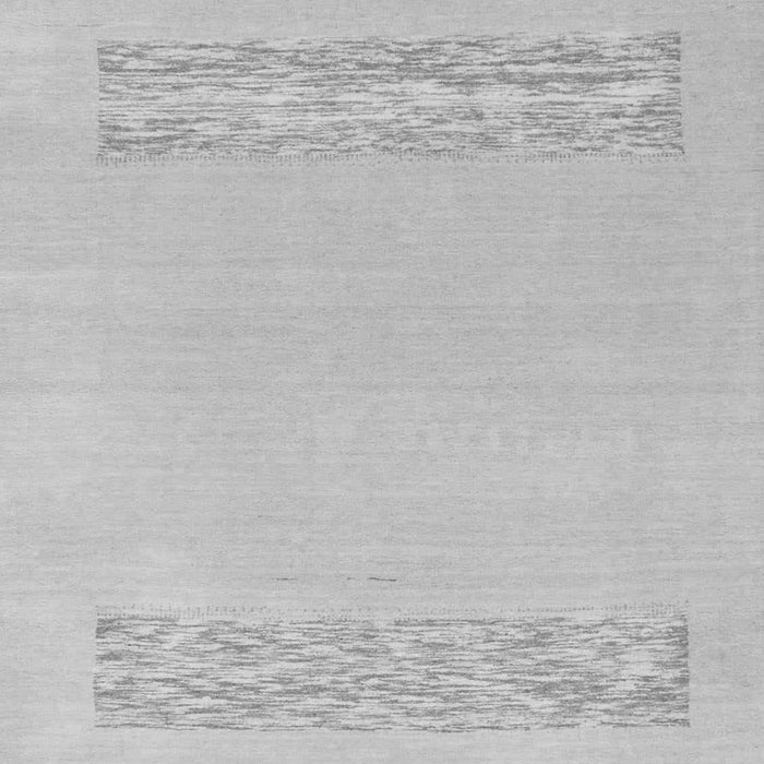 Machine Washable Solid Gray Modern Rug, wshabs141gry