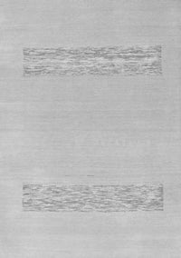 Solid Gray Modern Rug, abs141gry