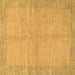 Square Abstract Brown Modern Rug, abs1420brn