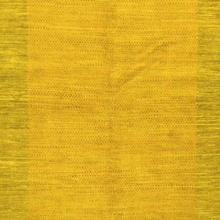 Machine Washable Abstract Yellow Modern Rug, wshabs1420yw