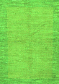 Abstract Green Modern Rug, abs1420grn