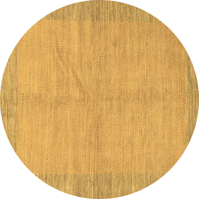 Round Machine Washable Abstract Brown Modern Rug, wshabs1420brn