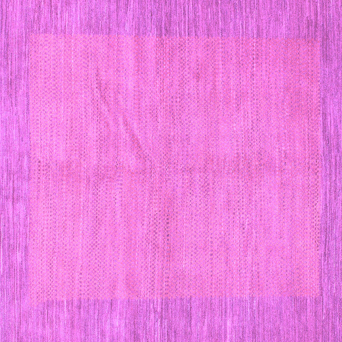 Square Machine Washable Abstract Purple Modern Area Rugs, wshabs1420pur