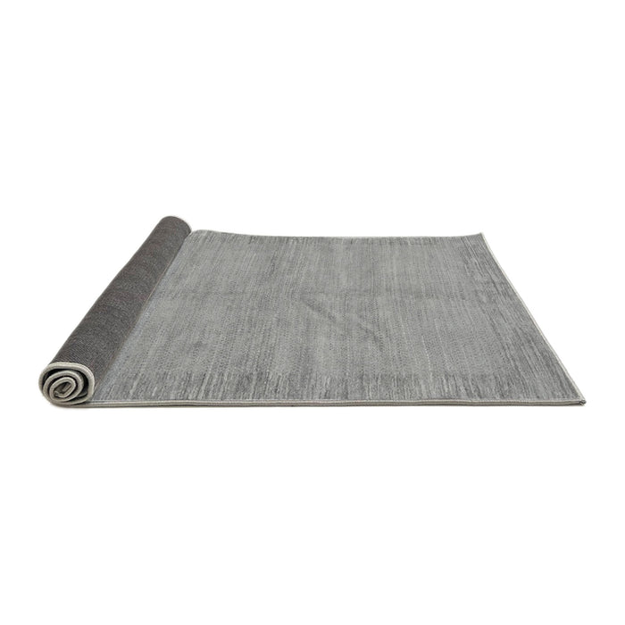 Sideview of Abstract Gray Modern Rug, abs1420gry