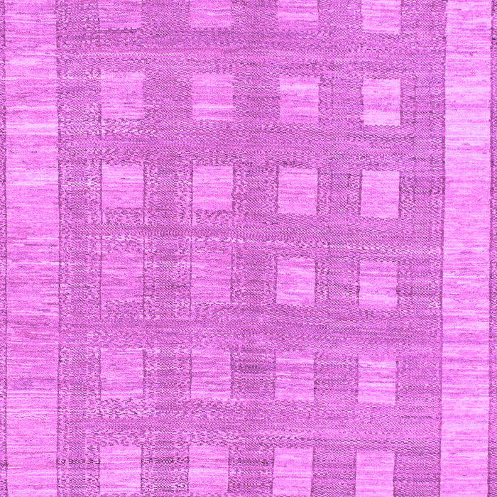 Machine Washable Checkered Purple Modern Area Rugs, wshabs1421pur