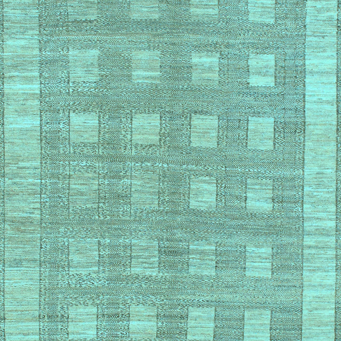 Machine Washable Checkered Light Blue Modern Rug, wshabs1421lblu