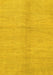 Abstract Yellow Modern Rug, abs1422yw