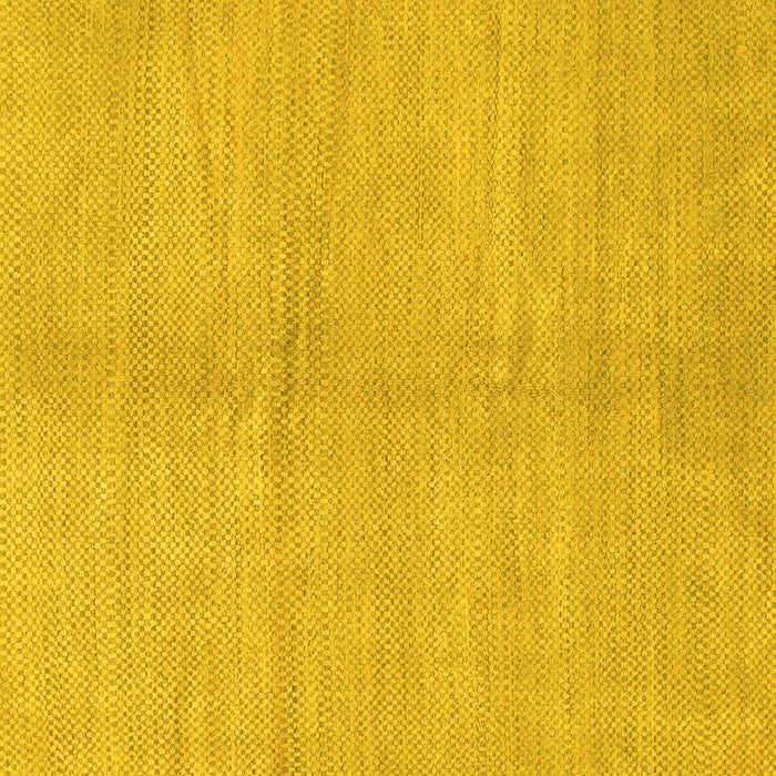 Square Machine Washable Abstract Yellow Modern Rug, wshabs1422yw