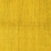 Square Abstract Yellow Modern Rug, abs1422yw