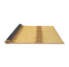 Sideview of Solid Brown Modern Rug, abs1423brn