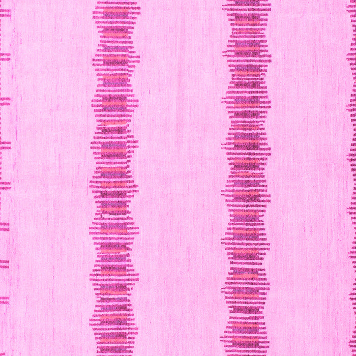 Square Machine Washable Solid Pink Modern Rug, wshabs1423pnk