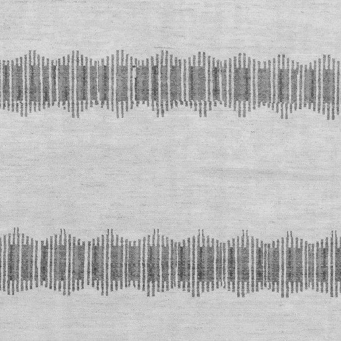 Machine Washable Solid Gray Modern Rug, wshabs1423gry