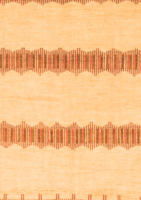 Solid Orange Modern Rug, abs1423org