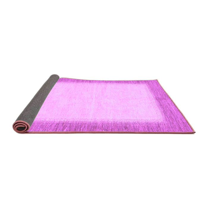 Sideview of Solid Purple Modern Rug, abs1424pur