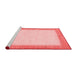 Modern Red Washable Rugs