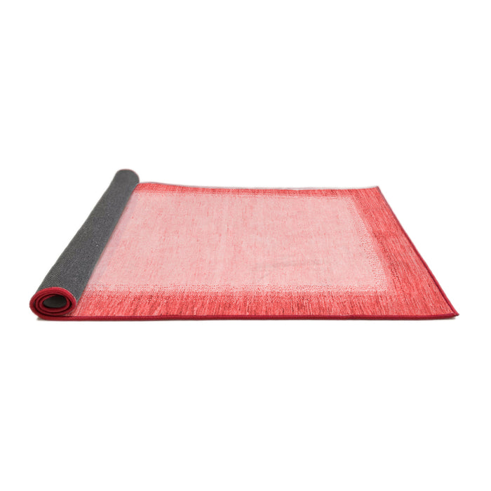 Solid Red Modern Area Rugs
