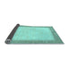 Sideview of Solid Light Blue Modern Rug, abs1424lblu