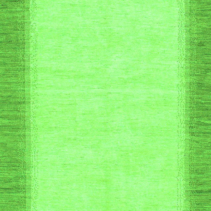 Machine Washable Solid Green Modern Area Rugs, wshabs1424grn