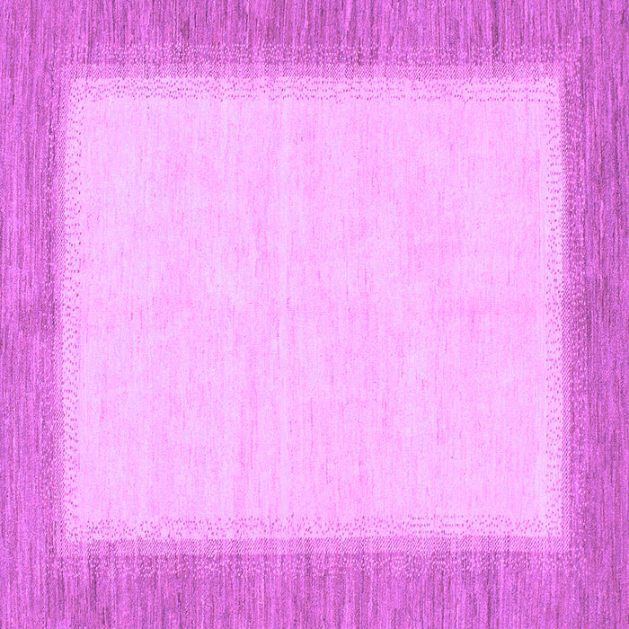 Square Solid Purple Modern Rug, abs1424pur