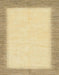 Abstract Mustard Yellow Solid Rug, abs1424