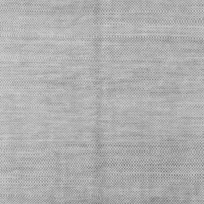 Square Solid Gray Modern Rug, abs1425gry