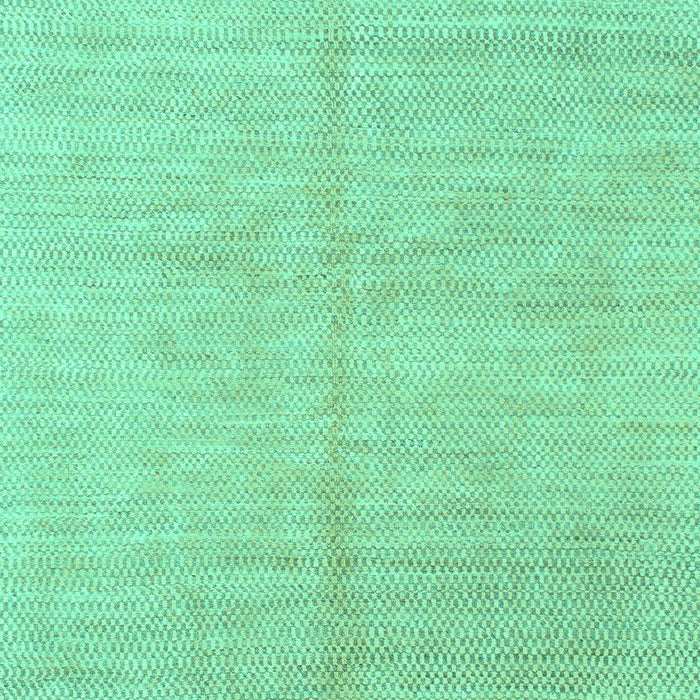 Machine Washable Solid Turquoise Modern Area Rugs, wshabs1425turq
