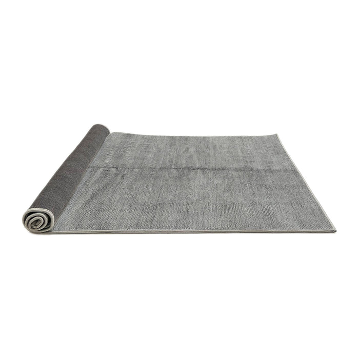 Sideview of Abstract Gray Modern Rug, abs1426gry