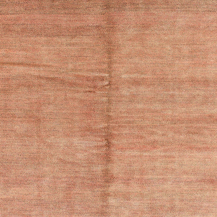 Square Abstract Orange Modern Rug, abs1426