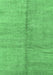 Abstract Emerald Green Modern Rug, abs1426emgrn