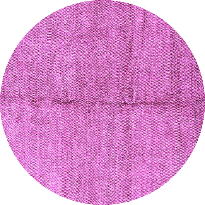 Round Abstract Purple Modern Rug, abs1426pur