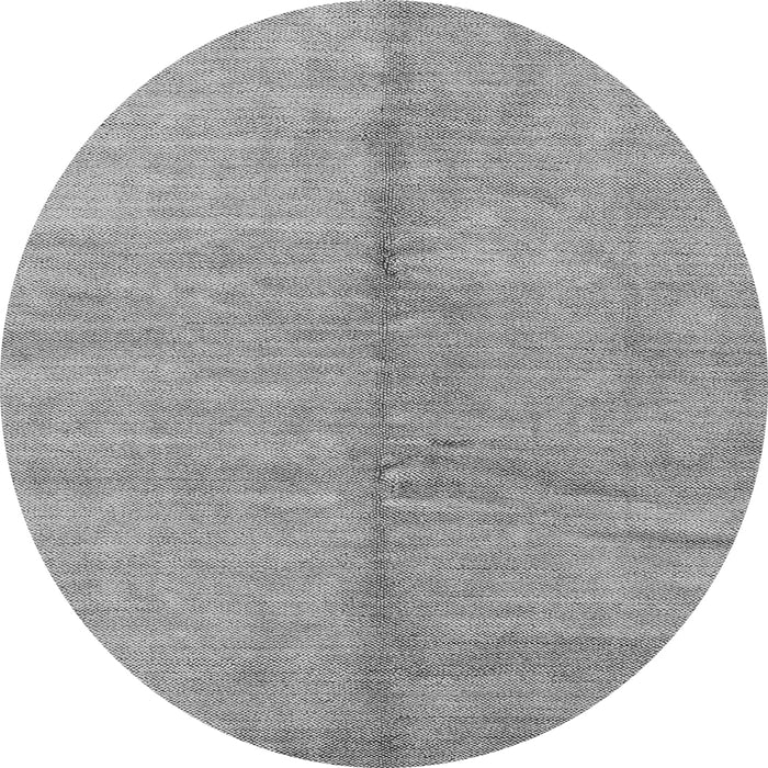 Round Machine Washable Abstract Gray Modern Rug, wshabs1426gry