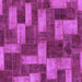 Square Abstract Purple Modern Rug, abs1427pur