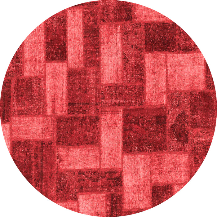 Machine Washable Abstract Red Modern Rug, wshabs1427red