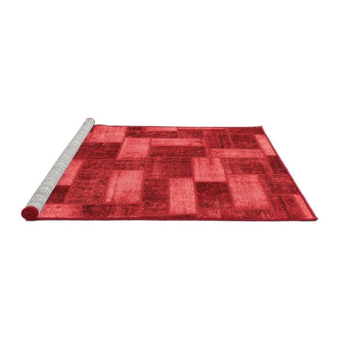 Modern Red Washable Rugs