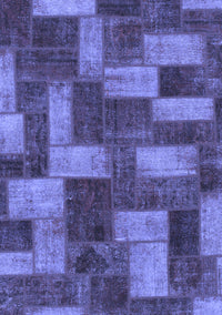 Abstract Blue Modern Rug, abs1427blu