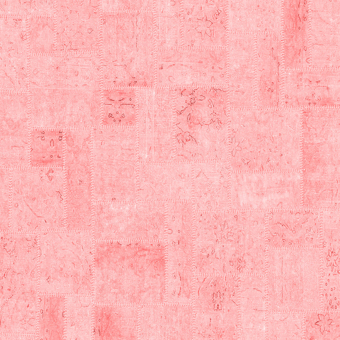 Machine Washable Solid Red Modern Rug, wshabs1428red