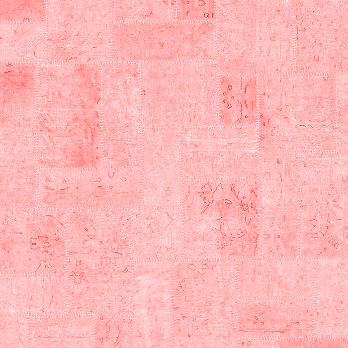 Machine Washable Solid Red Modern Rug, wshabs1428red
