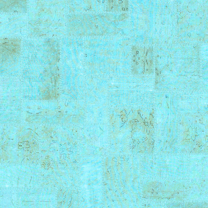 Solid Light Blue Modern Rug, abs1428lblu