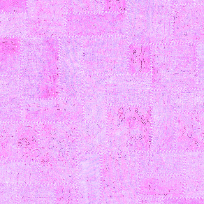 Machine Washable Solid Purple Modern Area Rugs, wshabs1428pur