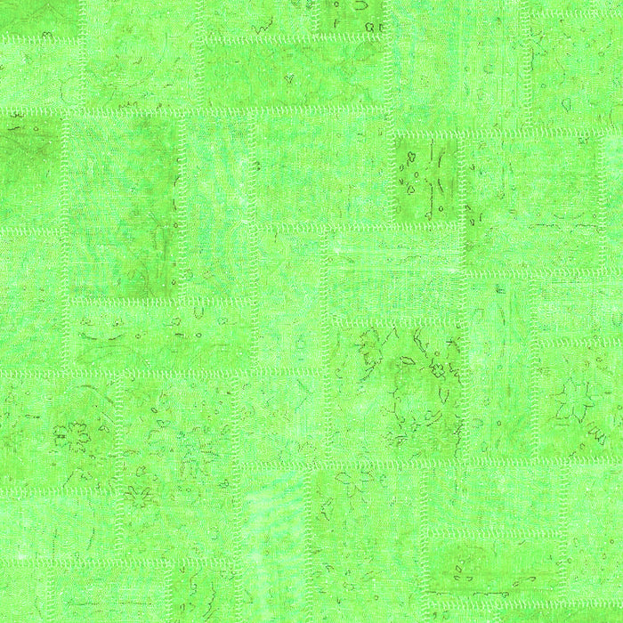 Solid Green Modern Rug, abs1428grn