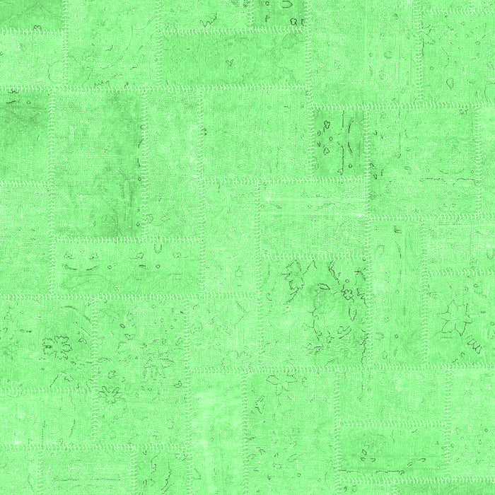 Solid Emerald Green Modern Rug, abs1428emgrn