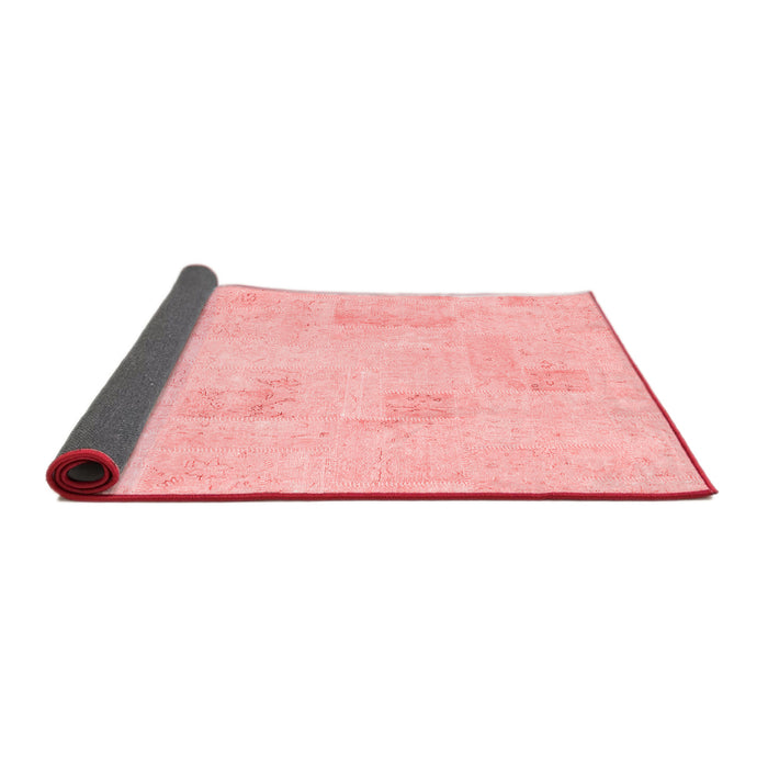Solid Red Modern Area Rugs