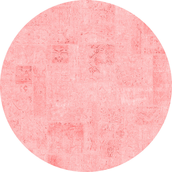 Machine Washable Solid Red Modern Rug, wshabs1428red